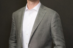 Male professional headshot in studio