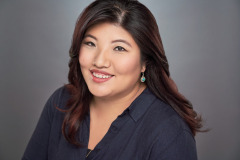 relzed stylized headshot on grey background in studio in washington dc by Arielle Lewis